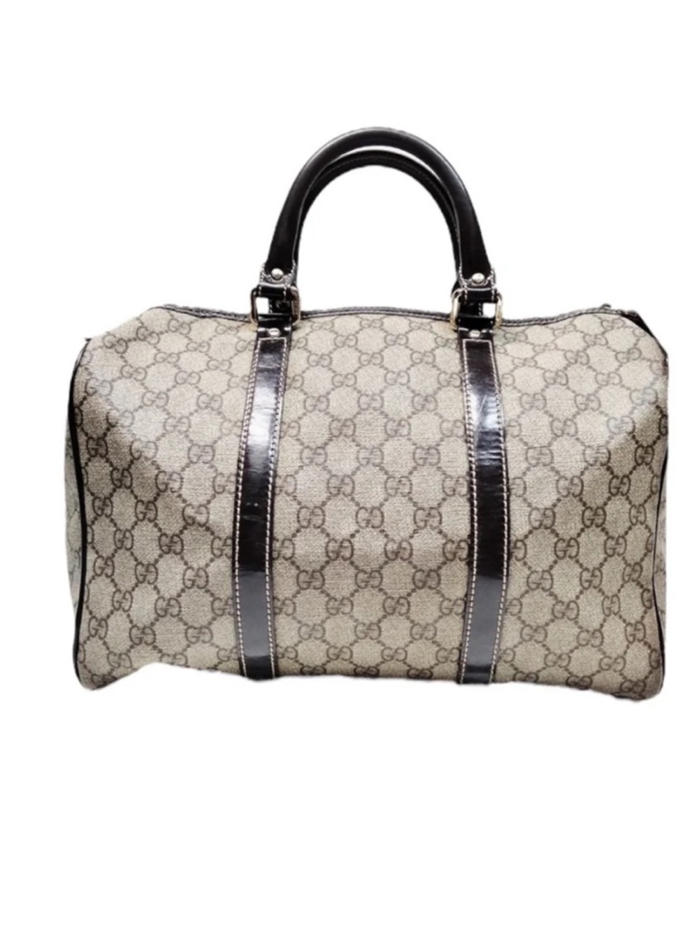 GUCCI GG SUPREME MEDIUM JOY BOSTON BAG - Picture 6 of 12